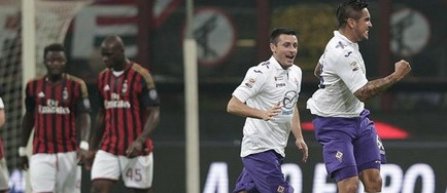 Fiorentina a invins pe Milan, inainte de meciul cu Pandurii